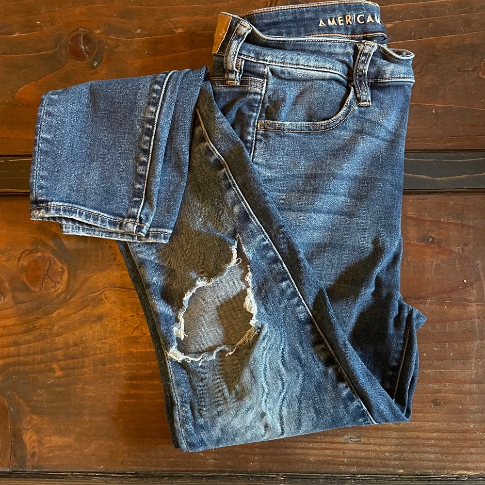 American Eagle high waisted skinny jean